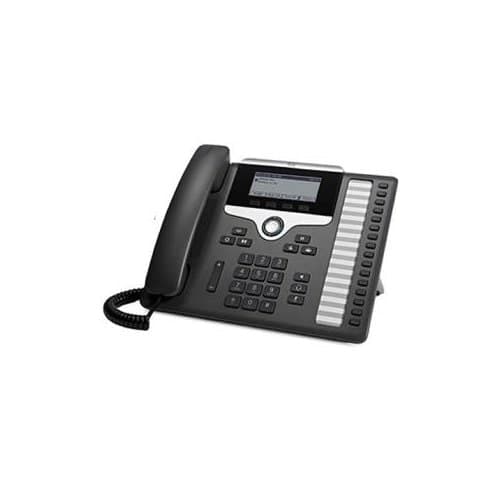 IP PHONE 7861 CHARCOAL STANDARD HANDSET 16-LINE 3.5IN DISPLAY POE