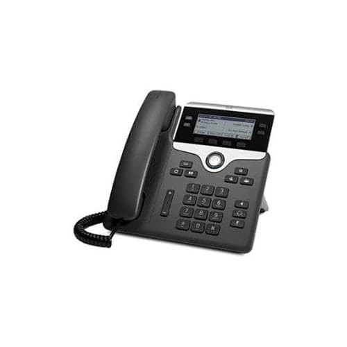IP PHONE 7841 CHARCOAL STANDARD HANDSET 4-LINE 3.5IN DISPLAY POE