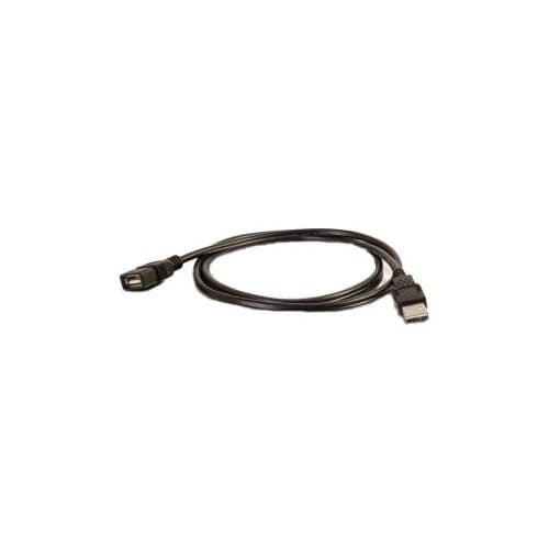 1M USB A/A EXTENSION CABLE BLK