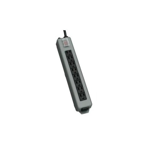 9 OUTLET INDUSTRIAL POWER STRIP WABER METAL 1 TRANSFORMER 15FT CORD