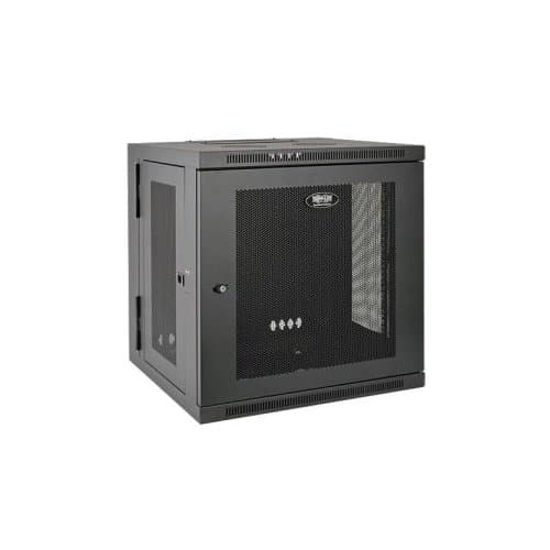 12U WALL MOUNT RACK ENCLOSURE SERVER CABINET HINGED WALLMOUNT
