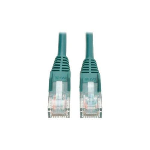 6FT CAT5E GREEN PATCH CABLE CAT5 SNAGLESS MOLDED M/M RJ45 350MH