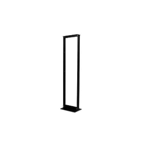 45U NETSHELTER 2POST OPEN RACK BLACK FINISH