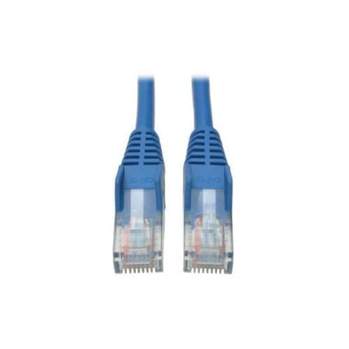 7FT CAT5 CAT5E BLUE PATCH CABLE SNAGLESS MOLDED M/M RJ45 350MHZ