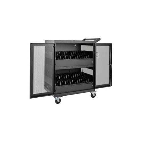 32 PORT CHARGING STATION CART AC CHROMEBOOKS LAPTOPS TABLETS