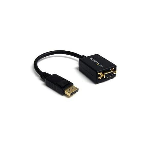DISPLAYPORT TO VGA ADAPTER - DP 1.2 TO VGA VIDEO CONVERTER DONGLE