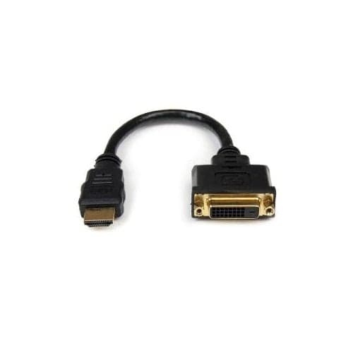8IN HDMI MALE TO DVI FEMALE HDMI TO DVI-D VIDEO ADAPTER/CONVTER