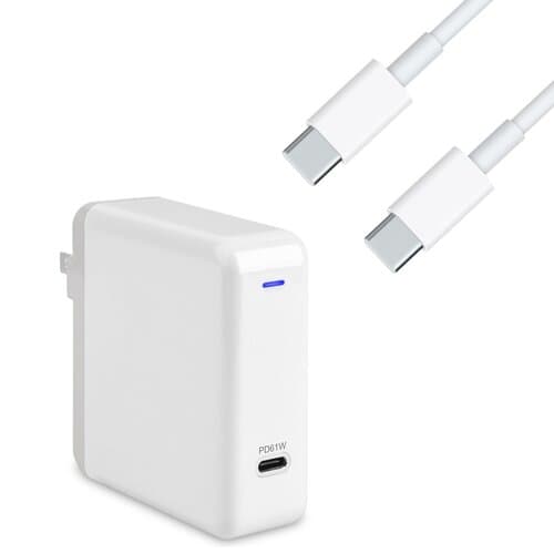 MACBOOK PRO KIT 61W CHARGER AND 6FT USB TYPE C CABLE