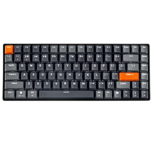 WIRED/WRELESS/B/T MULTI-OS MINI KEYBOARD W/COPILOT AI HOTKEY