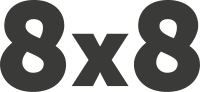Logo for 8x8