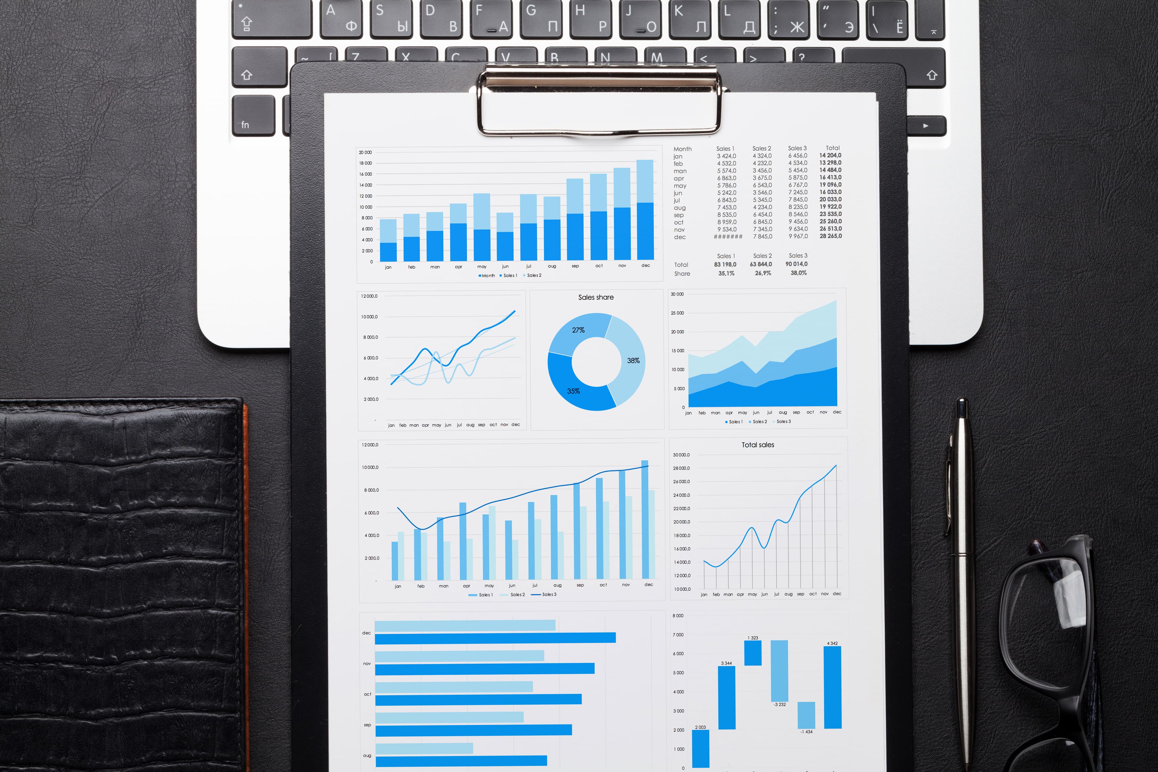 office-workplace-table-with-charts