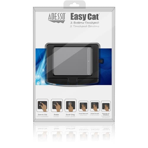 EASYCAT 2BTN USB BLACK TOUCHPAD CIRQUE GLIDEPOINT TECHNOLOGY