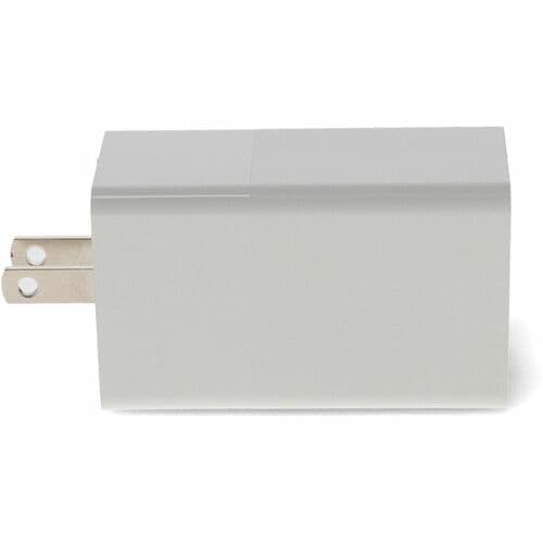 WALL CHARGER DUAL PORT 1X USB-C 3.1 1X USB-A 20V 3A WHITE