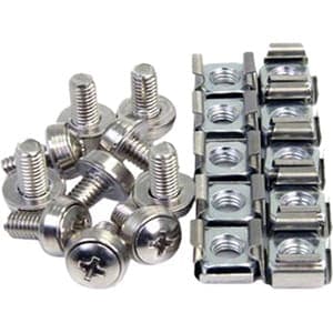 50PK M5 SCREWS AND CAGE NUTS