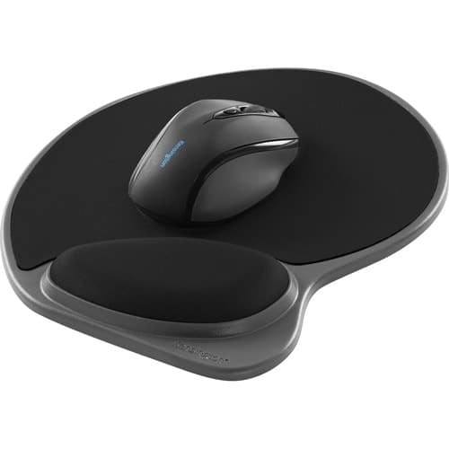 MEMORY FOAM MOUSE WRIST PILLOW BLACK