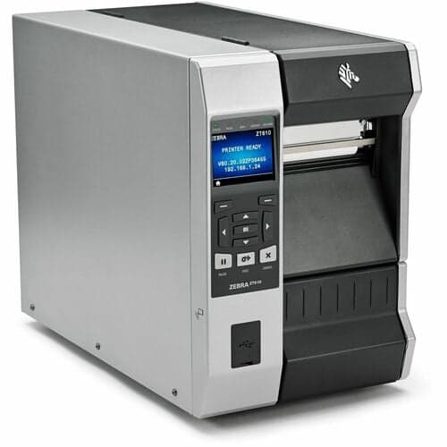 ZT610 TT PRNT 4IN 203DPI US SER USB GBE BT 4.0USB HOST TEAR CLR ZPL