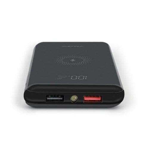 10000MAH WRLS POWER BANK DUAL USB QC 3.0 TYPE-C WITH PD 2.0