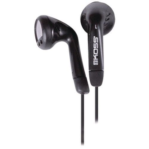 IN THE EAR EARBUDS BLACK