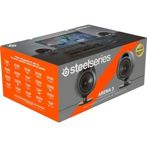 ARENA 3 SPEAKERS 2.0 GAMING SPEAKERS WITH 4DRIVERS -CONSTRAINED