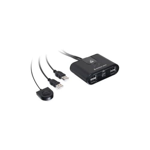 GUS402 4PORT USB 2.0 PERIPHERAL SHARING SWITCH BETWEEN 2COMPUTERS