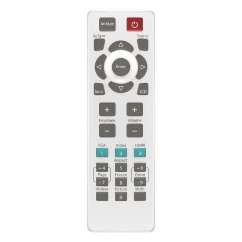 INFOCUS PROJECTOR REPLACEMENT REMOTE WHITE INREMOTE1
