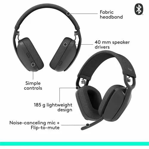 ZONE VIBE 125 HEADSET GRAPHITE