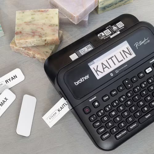 PT-D610BTVP CONNECTED LABEL MAKER WITH COLOR DISPLAY