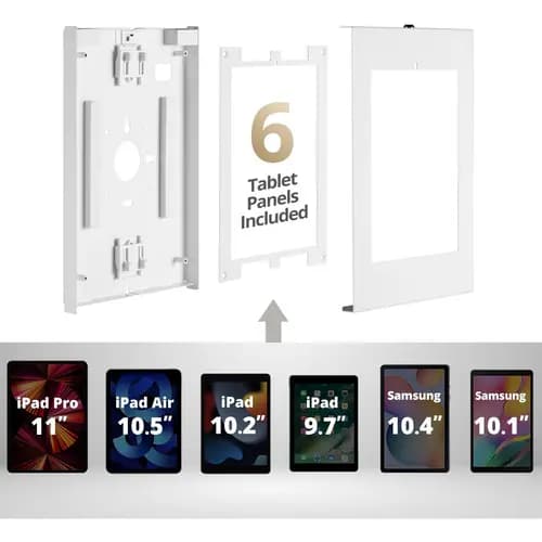 SECURITY LOCKABLE COUNTERTOP KIOSK STAND HOLDER FOR IPAD