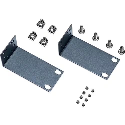 RACK-MOUNTING BRACKET KIT DIMENSIONS: 3.7 1.7 1.6 IN
