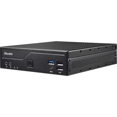 SHUTTLE SLIM DH610 BAREBONE PC H610 CHIPSET NO CPU/RAM/HDD/SSD/OS