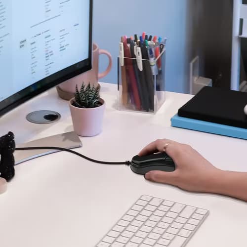 3 BUTTONS USB OPTICAL MOUSE