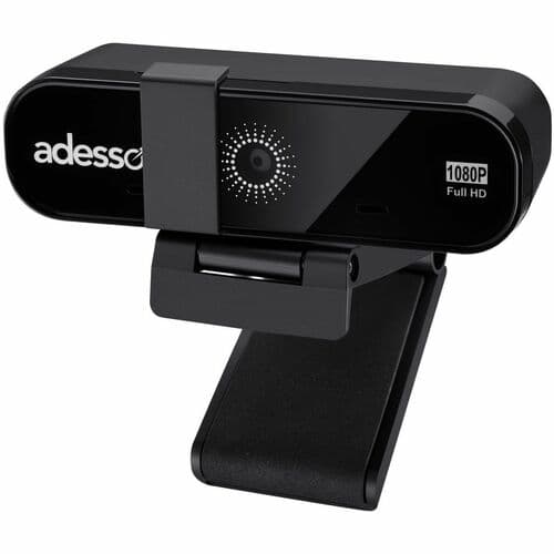 1080P FULL HD WEBCAM W/AF LENS DUAL MICS PRIVACY SHUTTER