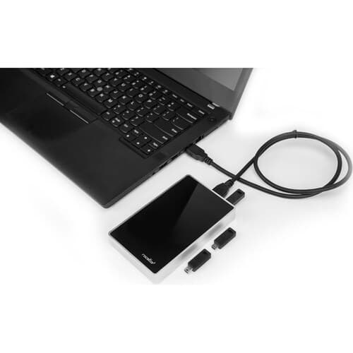 ROCSECURE EX31 1TB 5400 RPM ENCYPTED PORTABLE DRIVE 3XTOKEN KEY