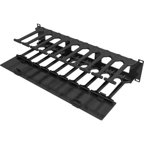 2UX6 HORIZONTAL CABLE MANAGER W/COVER