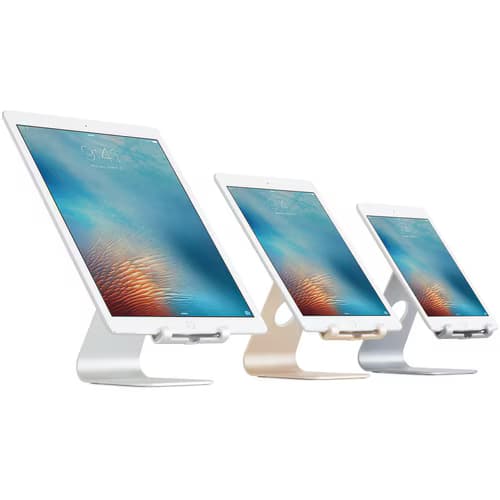MSTAND TABLET STAND SPACE GREY ADJUSTABLE ERGONOMIC IPAD STAND