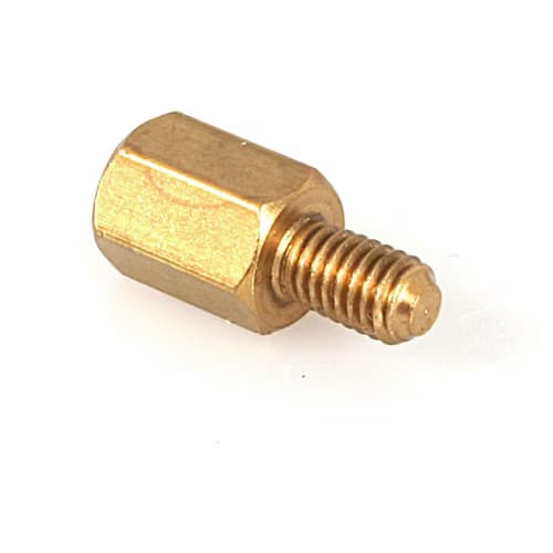 15 PACK 6-32 BRASS MOTHERBOARD STANDOFFS FOR ATX COMPUTER CASE