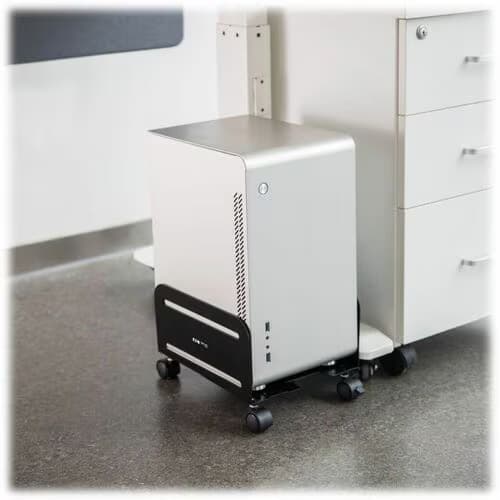 CPU MOUNT FOR COMPUTER TOWERS UNDER-DESK WIDTH HEIGHT ADJUSTABLE