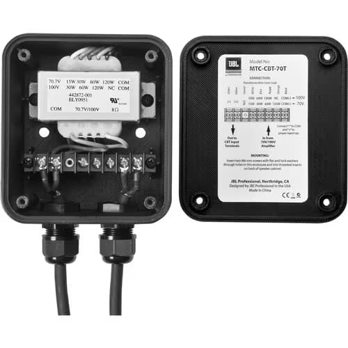 BOLT ON TRANSFORMER MODULE ALLOW SPEAKER BE USED ON 70V/100V