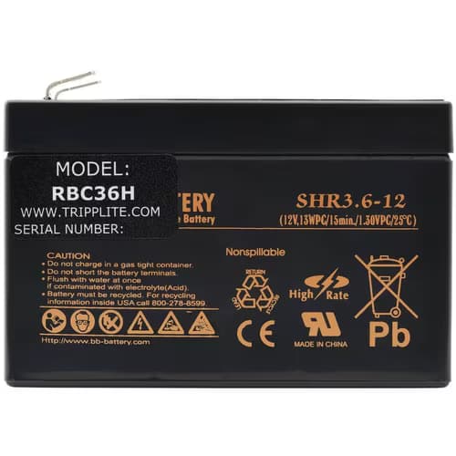REPLACEMENT BATTERY CARTRIDGE FOR AVR550U / AVRX550U UPS SYSTEMS