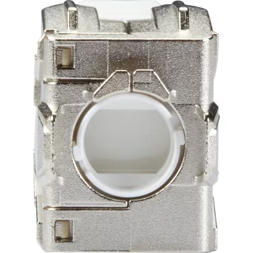 SILVER CAT6A SHIELDED JACK