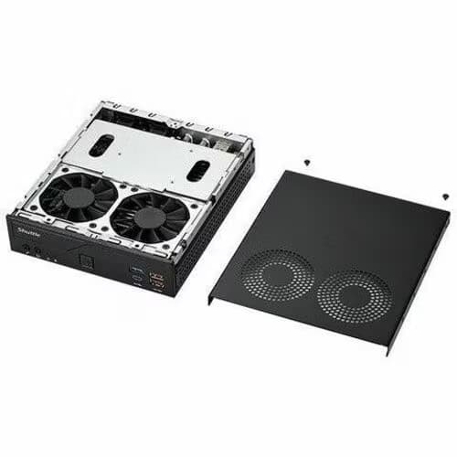 SHUTTLE SLIM DH770 BAREBONE PC H770 CHIPSET NO CPU/RAM/HDD/SSD/OS
