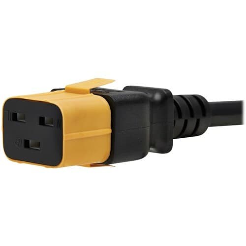 PLUG-LOCK INSERTS C19 CORD TO C20 OUTLET YELLOW 100PK