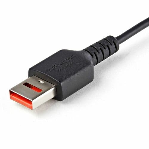 3FT SECURE CHARGING CABLE USB A USB-C USB DATA BLOCKER POWER CORD