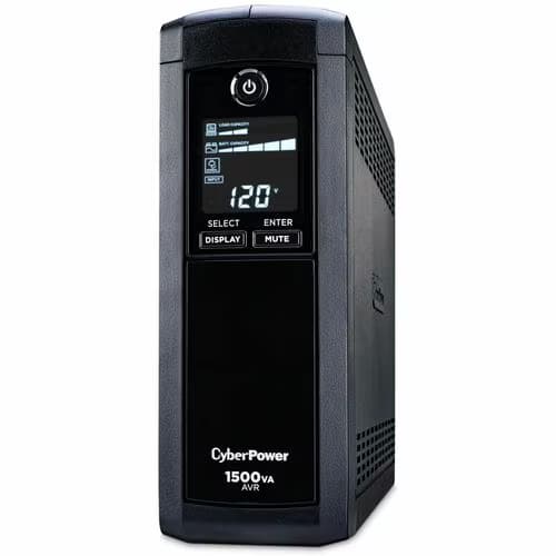 1500VA/900W MINI-TOWER AVR UPS 12 OUTLET LCD SERIAL/USB 3YR WTY