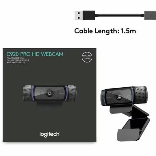 C920E HD 1080P MIC-ENABLED WEBCAM TAA COMPLIANT