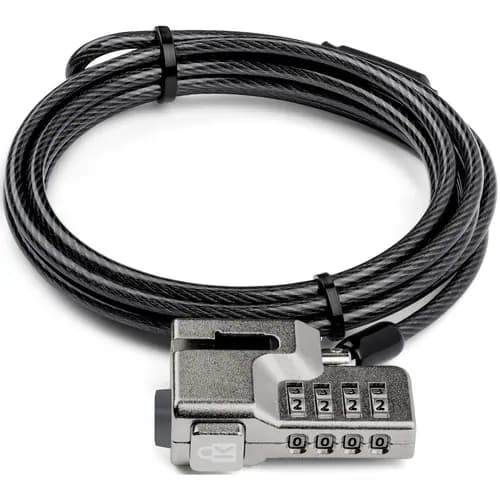 RESETTABLE COMBINATION CABLE LOCK FOR SURFACE PRO & SURFACE