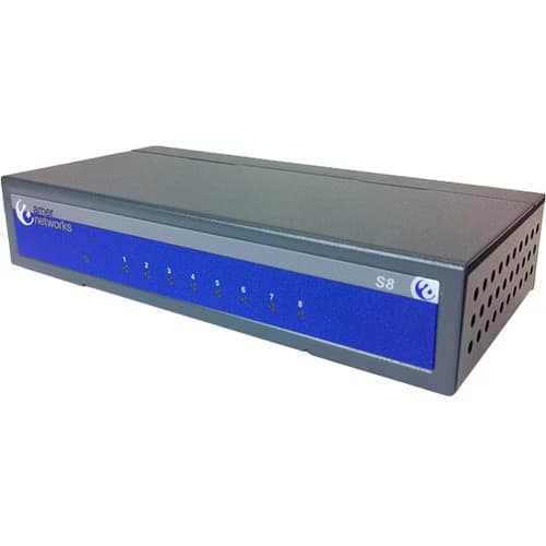 8PORT FAST ENET SWITCH METAL S8PERP