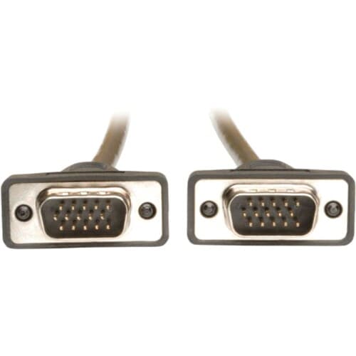 3FT VGA COAX MONITOR CABLE HIGH RES/LOW PROFILE W/RGB COAX M/M