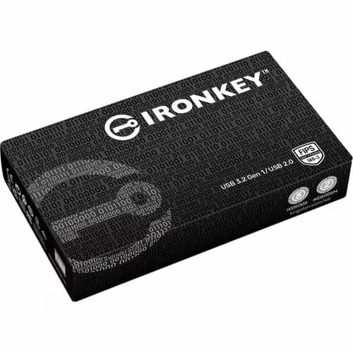 16GB IRONKEY D500S FIPS 140-3 LVL 3 (PENDING) AES-256