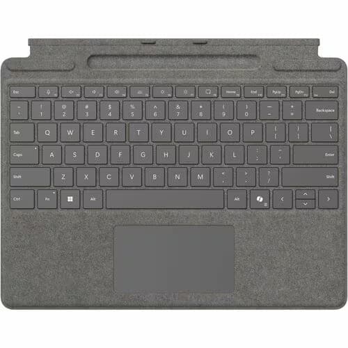 SURFACE PRO KEYBOARD WITH PEN STORAGE PLATINUM